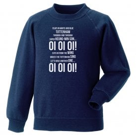 Super Heung-Min Son (Tottenham Influenced) Chant Sweatshirt