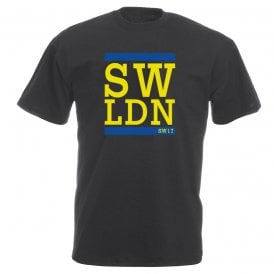 SW LDN (AFC Wimbledon Influenced) Vintage Wash T-Shirt