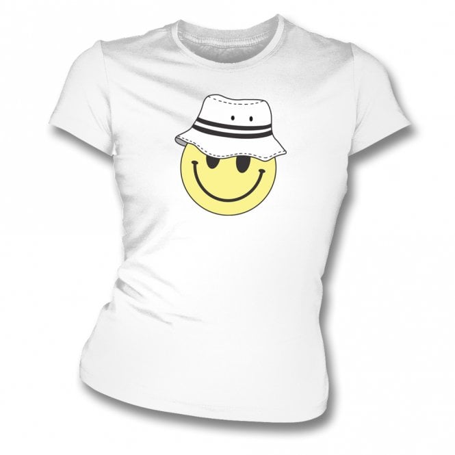 Swansea Bucket Hat Smiley Womens Slim Fit T-Shirt