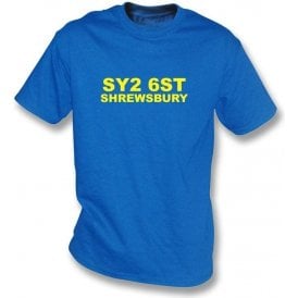 SY2 6ST Shrewsbury T-Shirt (Shrewsbury Town)