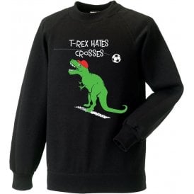 T-Rex Hates Crosses Sweatshirt