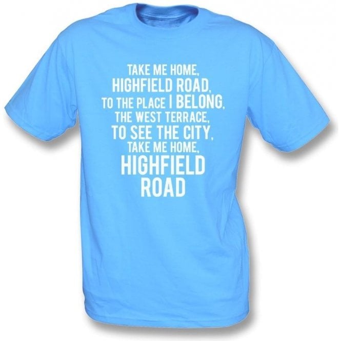 Take Me Home, Highfield Road (Coventry City) T-Shirt