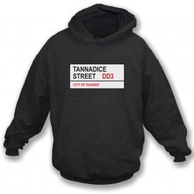 Tannadice Street DD3 (Dundee United) Kids Hooded Sweatshirt