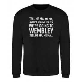 Tell Me Ma (Newcastle United Influenced) Chant Kids Sweatshirt