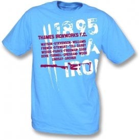 Thames Ironworks FC 1895 t-shirt