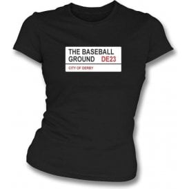 The Baseball Ground DE23 (Derby County) Womens Slimfit T-Shirt