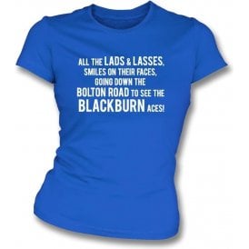 The Blackburn Aces Womens Slim Fit T-Shirt