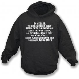 The Blaydon Races (Newcastle United) Kids Hooded Sweatshirt