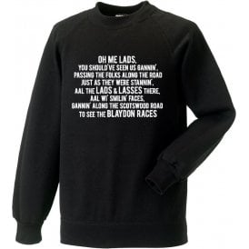 The Blaydon Races (Newcastle United) Sweatshirt