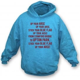 The Blue Flag Hooded Sweatshirt (West Ham)