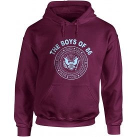 The Boys Of 86 (Ramones Style) Hooded Sweatshirt