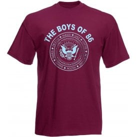 The Boys Of 86 (Ramones Style) T-Shirt
