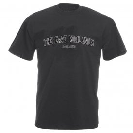 The East Midlands (Derby Influenced) Vintage Wash T-Shirt