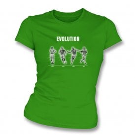 The Evolution Of Celtic (Celtic Influenced) Womens Slim Fit T-Shirt