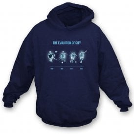The Evolution Of City (Man City Influenced) Hooded Sweatshirt