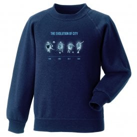 The Evolution Of City (Man City Influenced) Sweatshirt