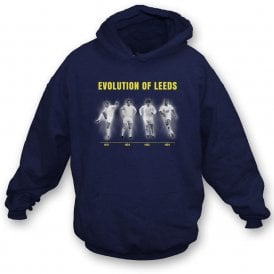 The Evolution Of Leeds (Leeds United Influenced) Hooded Sweatshirt