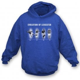 The Evolution Of Leicester (Leicester City Influenced) Hooded Sweatshirt