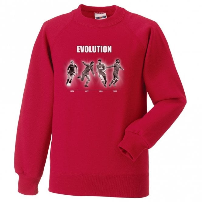 The Evolution Of Liverpool (Liverpool Influenced) Organic Sweatshirt