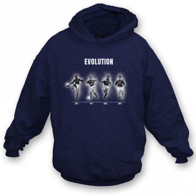 The Evolution Of Rangers (Rangers Influenced) Hooded Sweatshirt