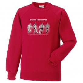 The Evolution Of Southampton (Southampton Influenced) Kids Sweatshirt