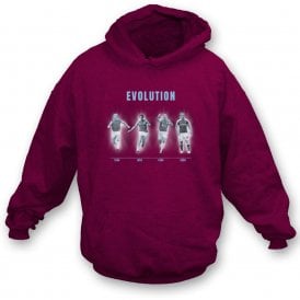 The Evolution Of West Ham United (West Ham Influenced) Hooded Sweatshirt