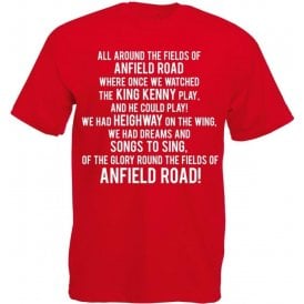 The Fields Of Anfield Road (Liverpool) T-Shirt
