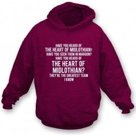 The Heart Of Midlothian Hooded Sweatshirt