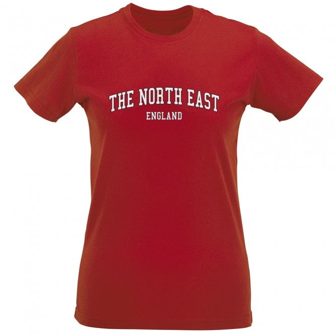 The North East (Sunderland Influenced) Womens Slim Fit T-Shirt