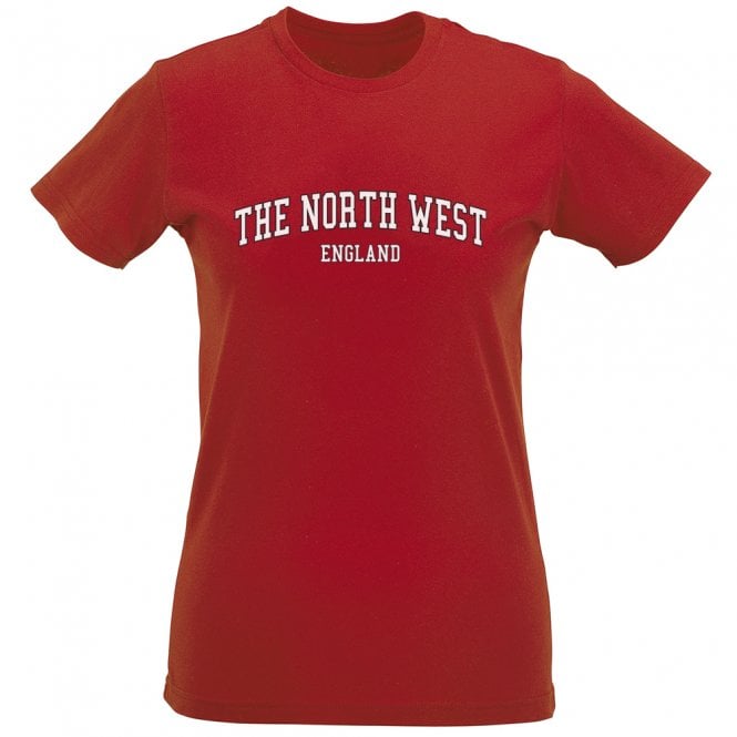 The North West (Manchester United Influenced) Womens Slim Fit T-Shirt