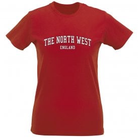 The North West (Manchester United Influenced) Womens Slim Fit T-Shirt