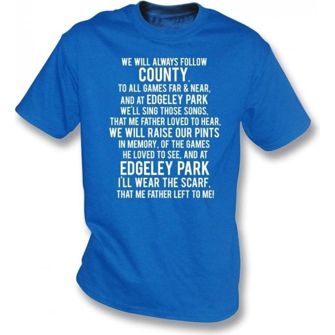 The Scarf My Father Wore (Stockport County) Kids T-Shirt