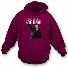 The Sultan Of Unai (Aston Villa Influenced) Kids Hooded Sweatshirt