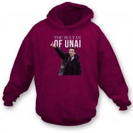 The Sultan Of Unai (Aston Villa Influenced) Organic Hooded Sweatshirt
