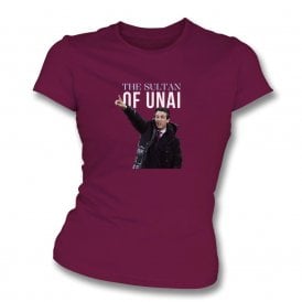 The Sultan Of Unai (Aston Villa Influenced) Organic Womens Slim Fit T-Shirt