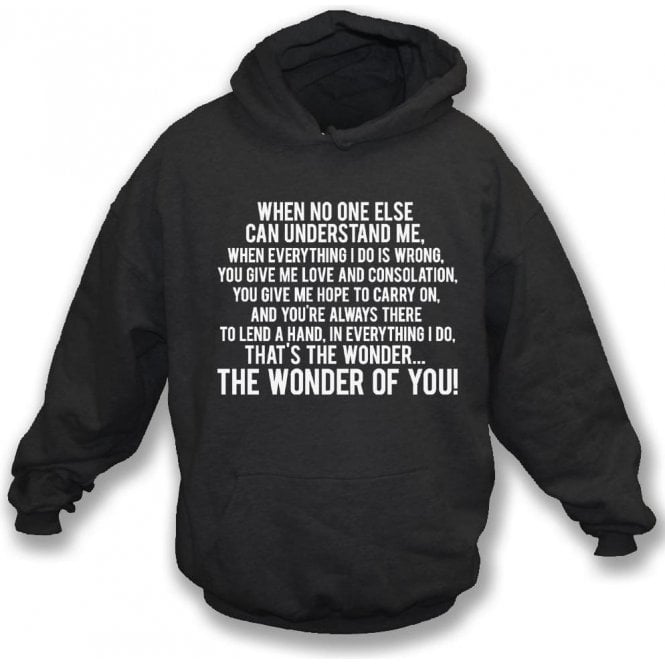 The Wonder Of You (Port Vale) Kids Hooded Sweatshirt