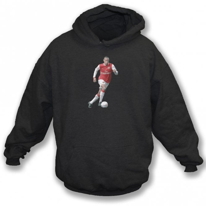 Thierry Henry Art Print (Arsenal) Kids Hooded Sweatshirt