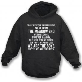 Those Were The Days (Hereford United) Hooded Sweatshirt