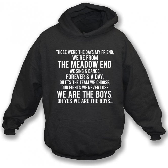 Those Were The Days (Hereford United) Kids Hooded Sweatshirt