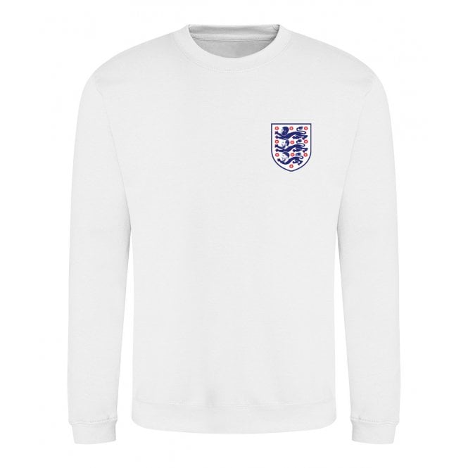 Three Lions (Bellingham, Kane & Rice - England 2026 Influenced) Left Breast Logo Sweatshirt