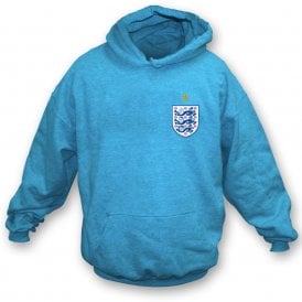 Three Lions (Moore, Hurst & Peters) Left Breast Logo Hooded Sweatshirt