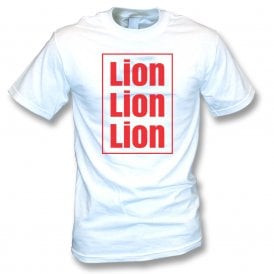 Three Lions On A Shirt Kids T-Shirt