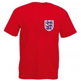 Three Lions (Rashford, Sancho & Saka) Left Breast Logo Kids T-Shirt