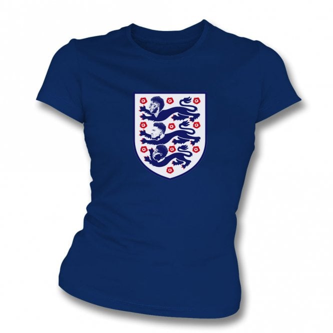 Three Lions (Rashford, Sancho & Saka) Womens Slim Fit T-Shirt