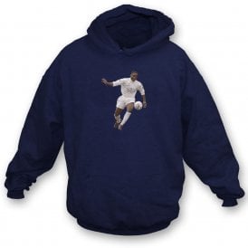 Tony Yeboah Art Print (Leeds United) Kids Hooded Sweatshirt