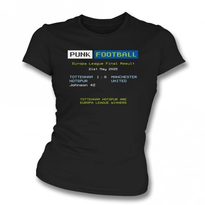 Tottenham Hotspur 2025 Ceefax Womens Slim Fit T-Shirt