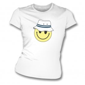 Tottenham Hotspur Bucket Hat Smiley Womens Slim Fit T-Shirt