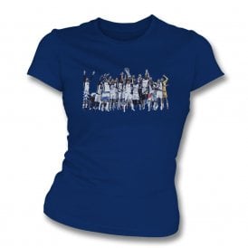 Tottenham Hotspur Europa League 2025 Art Print Womens Slim Fit T-Shirt