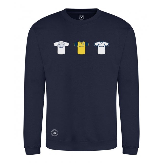 Tottenham Hotspur Retro Football Kits (True Colours Collab) Organic Sweatshirt