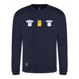 Tottenham Hotspur Retro Football Kits (True Colours Collab) Organic Sweatshirt